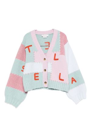 cardigan in poliestere multicolor STELLA McCARTNEY KIDS | TX9A30Z3367999